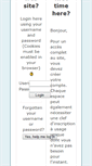 Mobile Screenshot of emplois.ecoledubois.fr